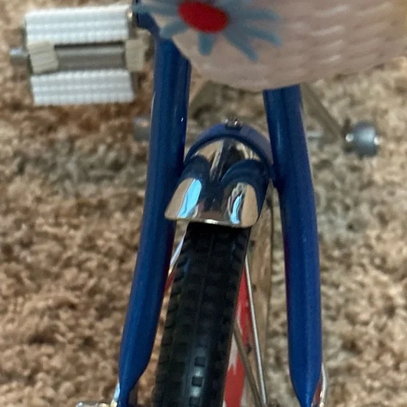 American Girl Blue and Red Doll Bicycle - Picture 13 of 14
